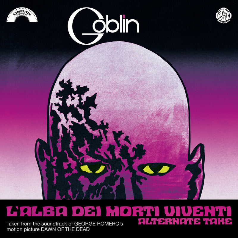 Goblin - L'alba Dei Morti Viventi (Alternate Take) Vinyle, 7 ", EP , Couleur Brain Pink