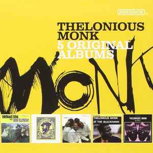 Thelonious Monk – 5 Original Albums  5 × CD, Album, Réédition Coffret, Compilation
