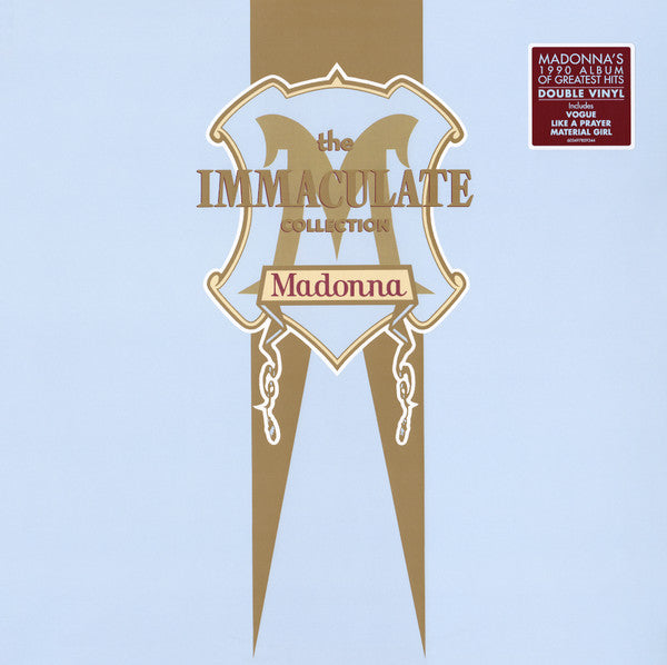 Madonna – The Immaculate Collection  2 x Vinyle, LP, Album, Compilation, Réédition, Gatefold
