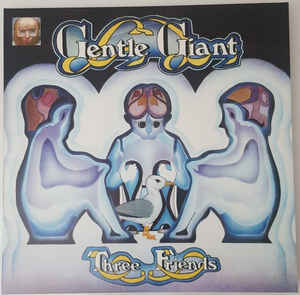 Gentle Giant – Three Friends  Vinyle, LP, Album, Réédition, Gatefold