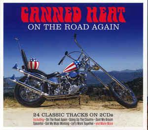 Canned Heat – On The Road Again   2 × CD, Compilation