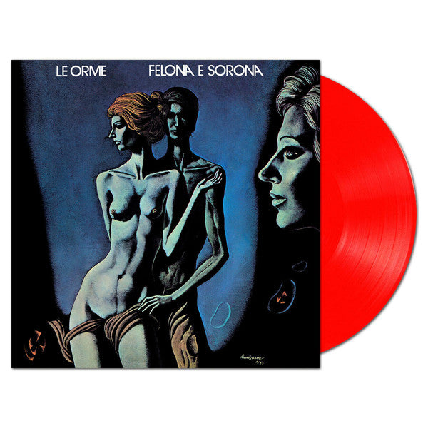 Le Orme – Felona E Sorona  Vinyle, LP, Album, Édition Limitée, Réédition, Stéréo, Rouge Clair