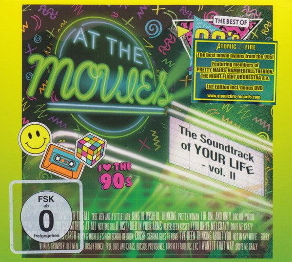 At The Movies – The Best Of 90's Movie Hits (The Soundtrack Of Your Life - Vol. II)  CD, DVD, Album, Édition Limitée, Digipack
