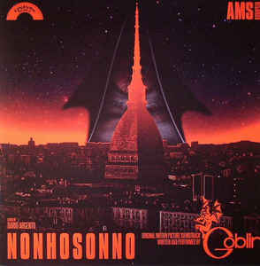 Goblin ‎– Non Ho Sonno (Colonna Sonora Originale Del Film)  Vinyle, LP, Album