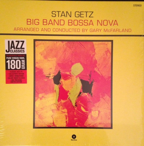 Stan Getz – Big Band Bossa Nova  Vinyle, LP, Album, Réédition, 180 Grammes