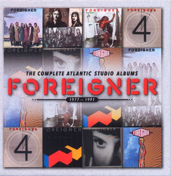 Foreigner – The Complete Atlantic Studio Albums 1977 - 1991  7 x CD. Album, Réédition, Remasterisé, Box Set
