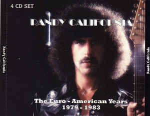 Randy California – The Euro-American Years 1979-1983 -  4 × CD