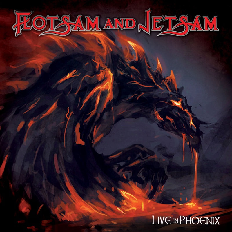 Flotsam And Jetsam Live In Phoenix CD, Album + 2 x DVD Freeson Rock