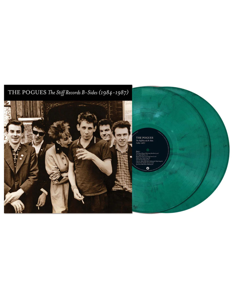 Pogues - The Stiff Records B-Sides (1984-1987) 2 x Vinyle, LP, Édition Limitée, Black & Green Marbled