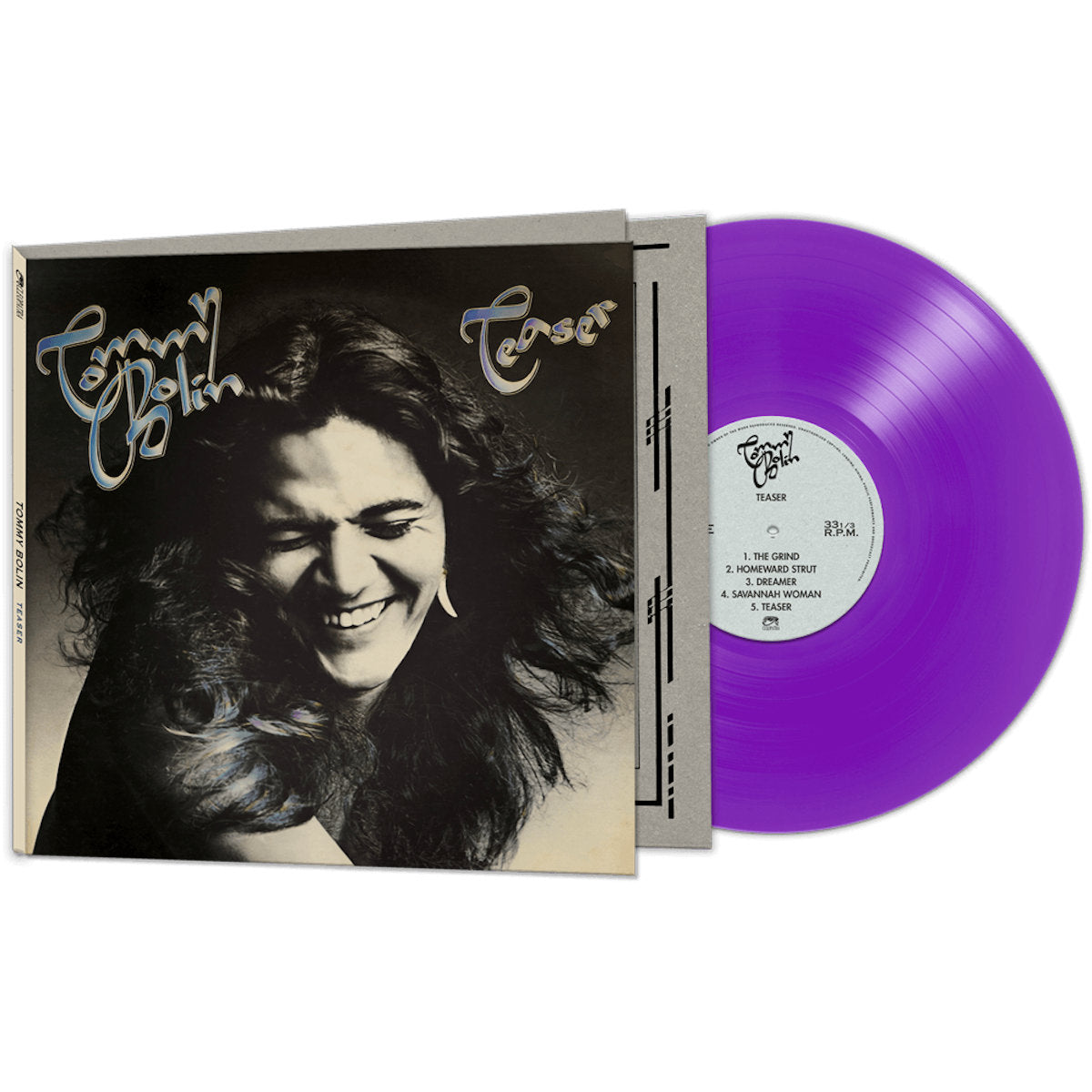 Tommy Bolin – Teaser  Vinyle, LP, Album, Édition Limitée, Réédition, Remasterisé, Violet