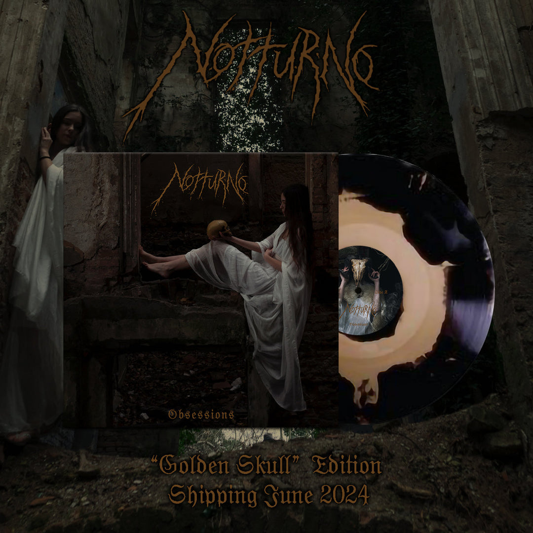 Notturno - Obsessions Vinyle, LP, Album, Édition Limité, Golden Skull Coloured