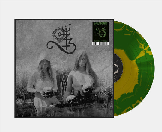 Asagraum – Veil Of Death, Ruptured Vinyle, LP, Album, Édition Limité, Réédition, Transparent Green / Gold Swirl