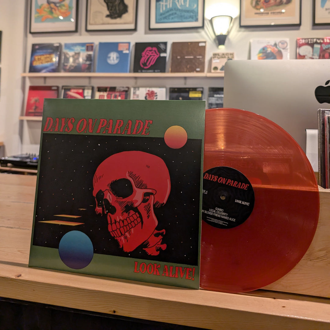 Days On Parade - Look Alive! Vinyle, LP, Album, Édition Limité, Cosmic Skull Red