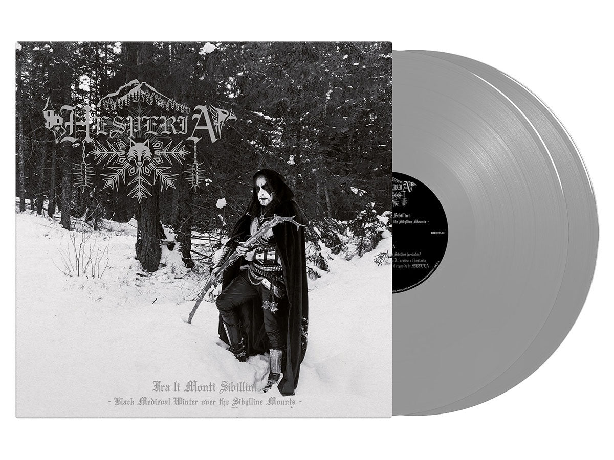 Hesperia  – Fra Li Monti Sibillini (Black Medieval Winter Over The Sibylline Mounts) 2x Vinyle, LP, Album, Édition Limité, Silver