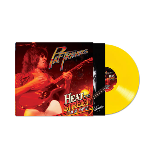 Pat Travers – Heat In The Street Tour 1978  Vinyle, LP, Album, Jaune