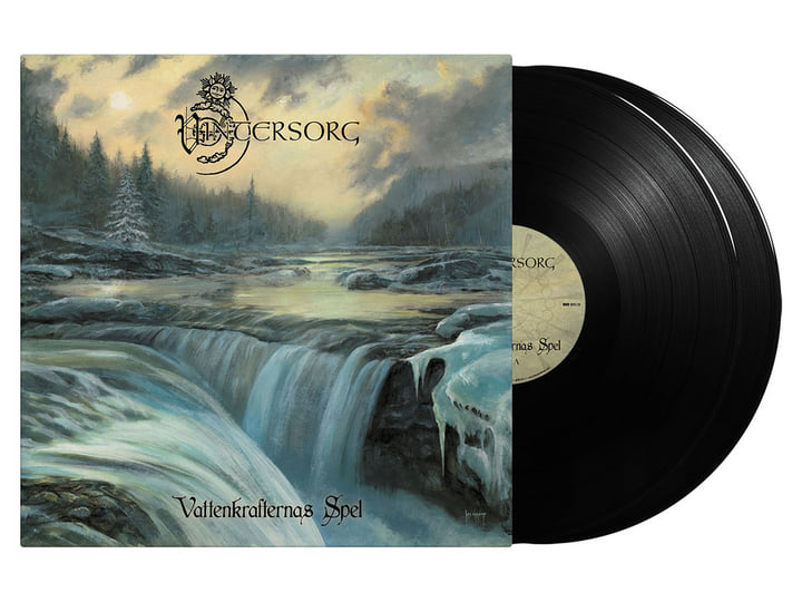 Vintersorg – Vattenkrafternas Spel 2 Vinyle, LP, Album, Édition Limité, Côté Gravé, Clear/Black Marble