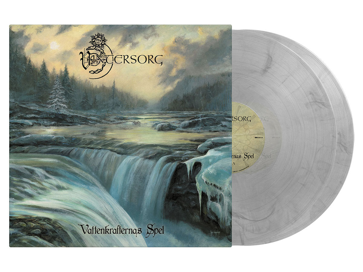 Vintersorg – Vattenkrafternas Spel 2 Vinyle, LP, Album, Édition Limité, Côté Gravé, Clear/Black Marble
