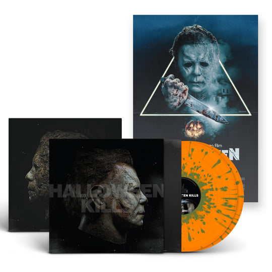 John Carpenter, Cody Carpenter, Daniel Davies – Halloween Kills: Original Motion Picture Soundtrack  2 x Vinyle, LP, Album, Édition Deluxe, Édition Limitée, Orange with Green Splatter