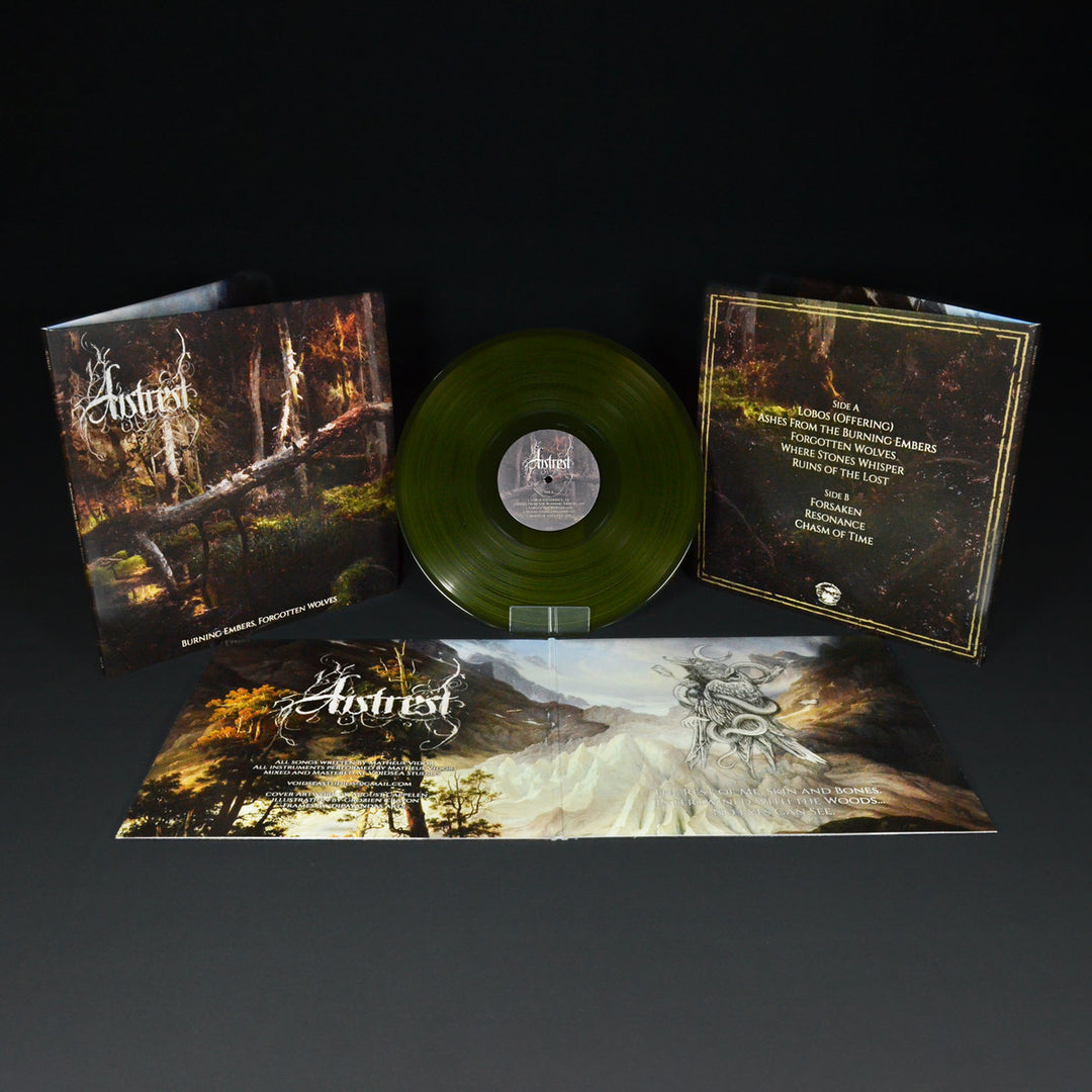 Autrest – Burning Embers, Forgotten Wolves, Vinyle, LP, Album, Édition Limité, Coloré