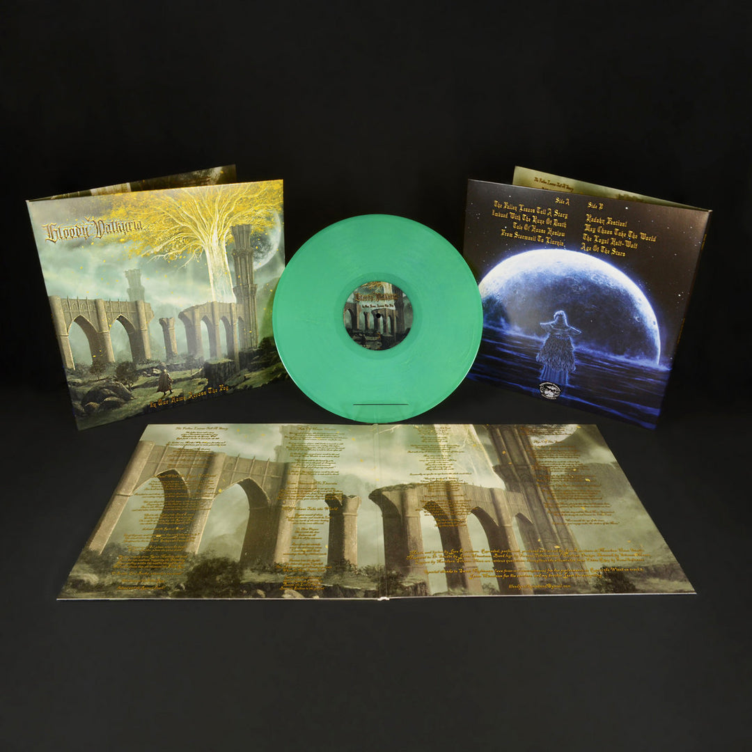 Bloody Valkyria – In Our Home, Across The Fog Vinyle, LP, Album, Édition Limité, light blue/light green galaxy