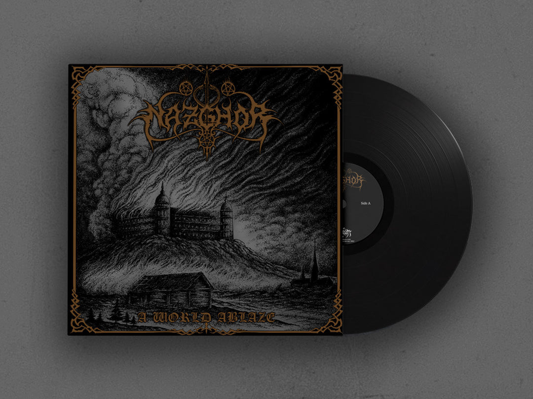 Nazghor – A World Ablaze Vinyle, LP, Édition LImité, Numéroté