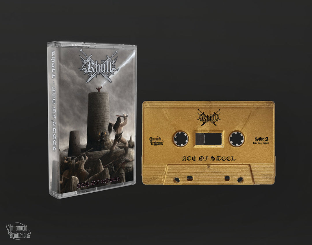 Khüll - Age of Steel Cassette, Album, Édition Limité, Gold