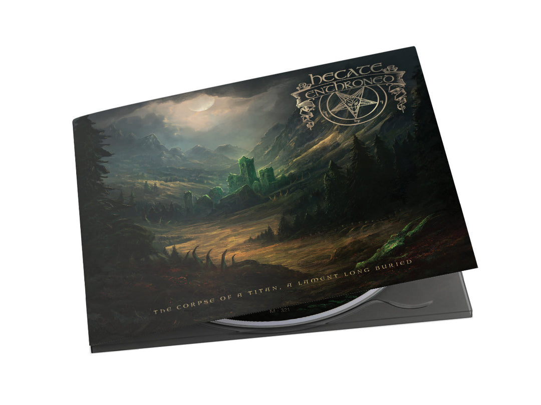 Hecate Enthroned - The Corpse Of A Titan, A Lament Long Buried CD, Album, Digipak