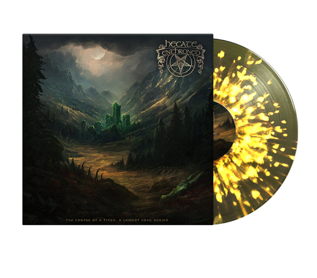 Hecate Enthroned - The Corpse of a Titan, A Lament Long Buried Vinyle, Album, LP, Édition Limité