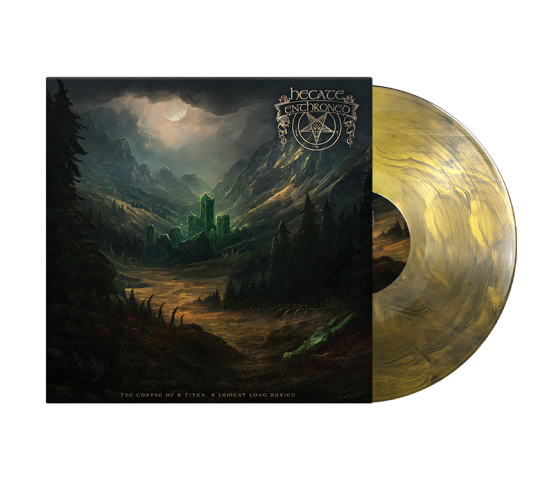 Hecate Enthroned - The Corpse of a Titan, A Lament Long Buried Vinyle, Album, LP, Édition Limité