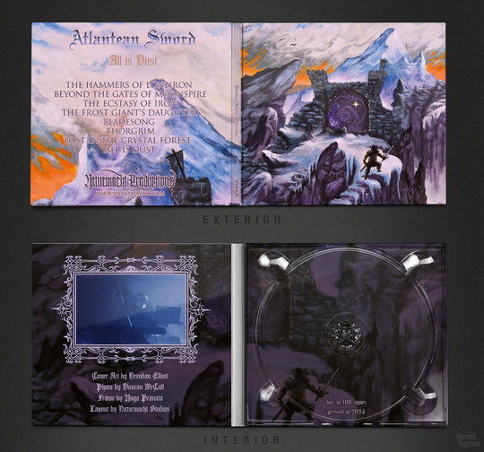 Atlantean Sword - All is Dust CD, Album, Digipak