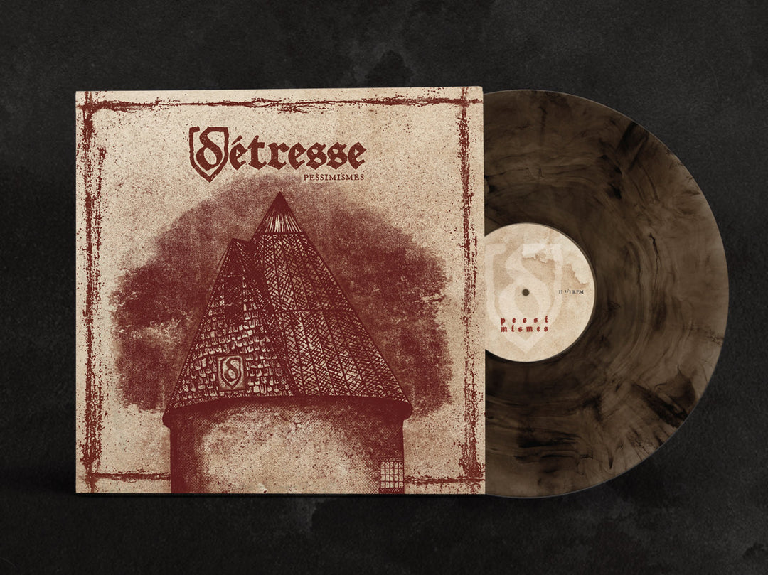 Détresse - Pessimismes Vinyle, LP, Album, Édition Limité, Marbled Black SMoke