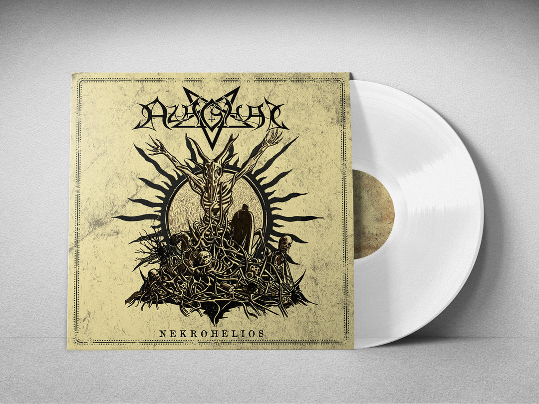 Azaghal - Nekrohelios Vinyle, LP, Album, Édition Limité, Transparent Crystal Clear