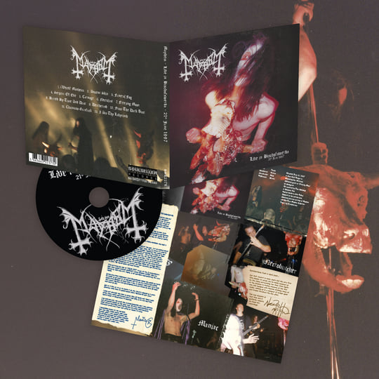 Mayhem - Live in Bischofswerda (21st June 1997) CD, Album