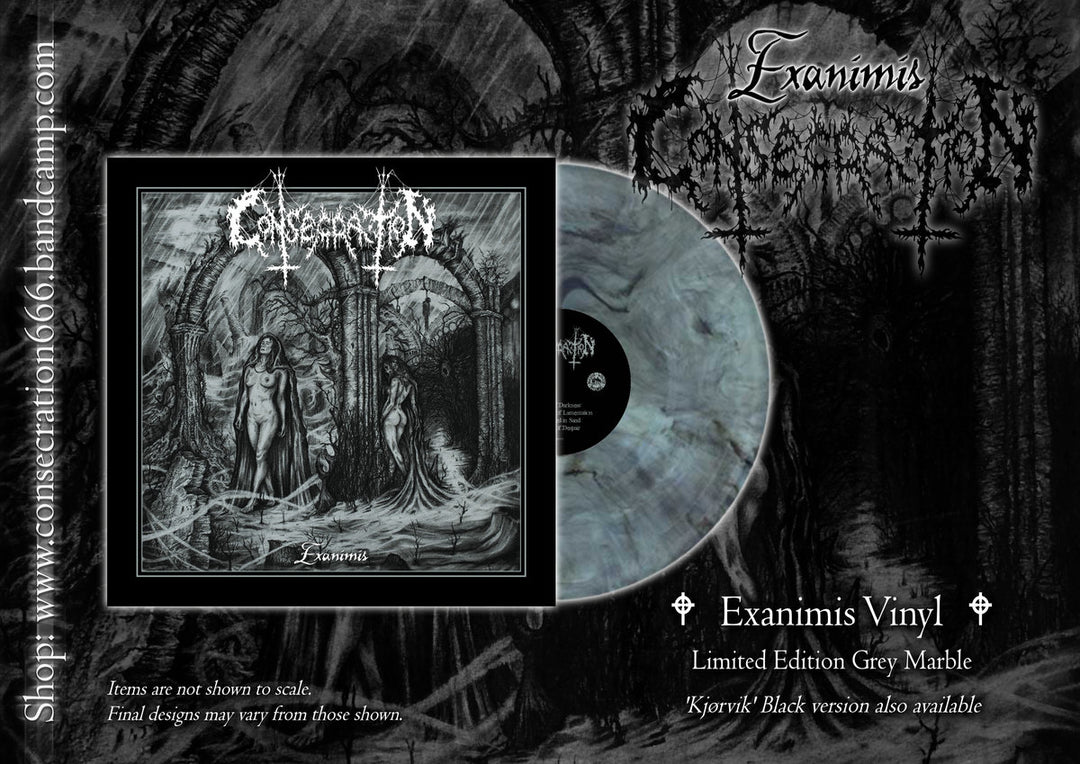 Consecration - Exanimis Vinyle, LP, Album, Édition Limité, Grey Marble