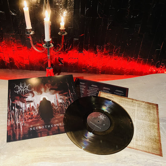 Orbysse - Necrothurgya Vinyle, LP, Album, Édition Limité, Transparent with black smoke