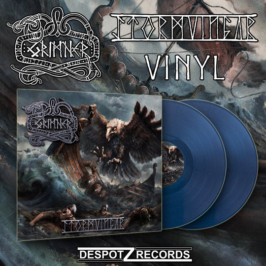Grimner - Stormvingar Vinyle, LP, Album, Édition Limité, Blue