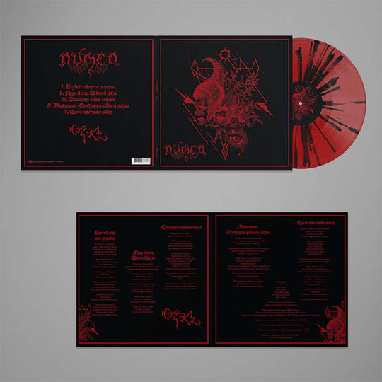 Numen – Erre Vinyle, LP, Album, Édition Limité, Red With Black Splatter
