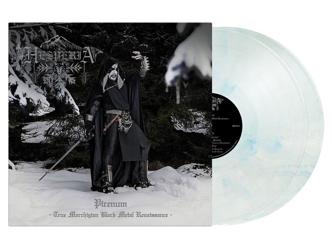 Hesperia - Picenum (True Marchigian Black Metal Renaissance) Vinyle, LP, Album, Édition Limité, Glacier Marble Blue
