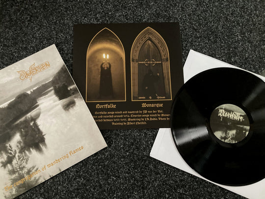 Nortfalke / Cimerion -  The Congregation of Wandering Flames Vinyle, LP, Album, Split, Édition Limité