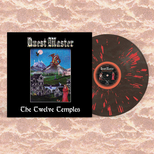 Quest Master - The Twelve Temples Vinyle, LP, Album, Édition Limité, Transparent Black Ice with Reddish splatter