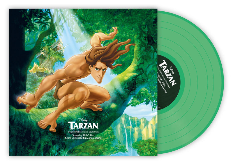 Phil Collins, Mark Mancina – Tarzan (Orignal Motion Picture Soundtrack)  Vinyle, LP, Album, Réédition, Transparent Green
