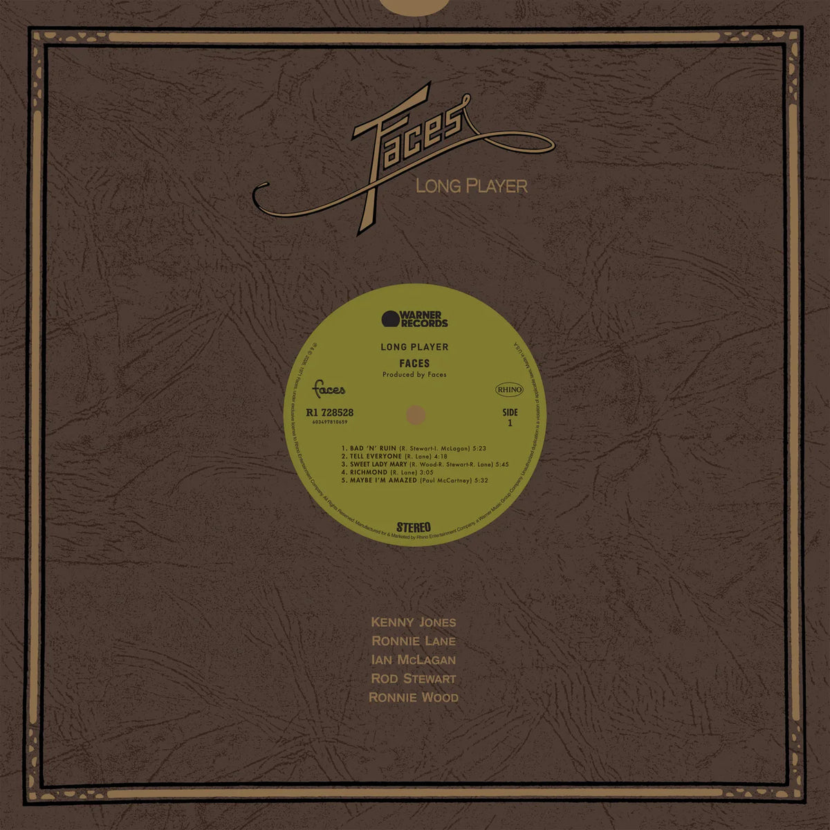 Faces - Long Player Vinyle, LP, Album