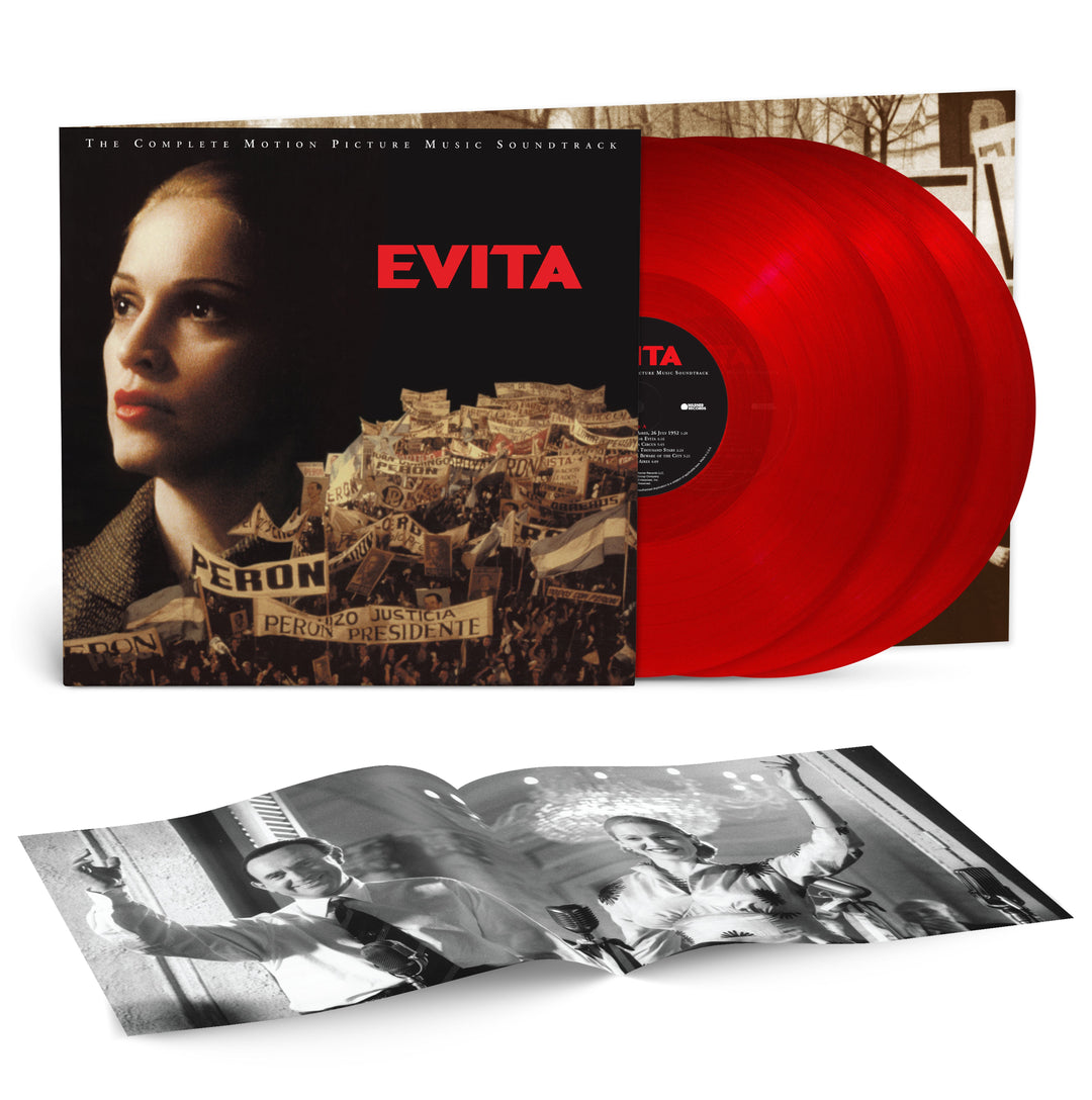 Madonna – Evita 3 LP rouge translucide
