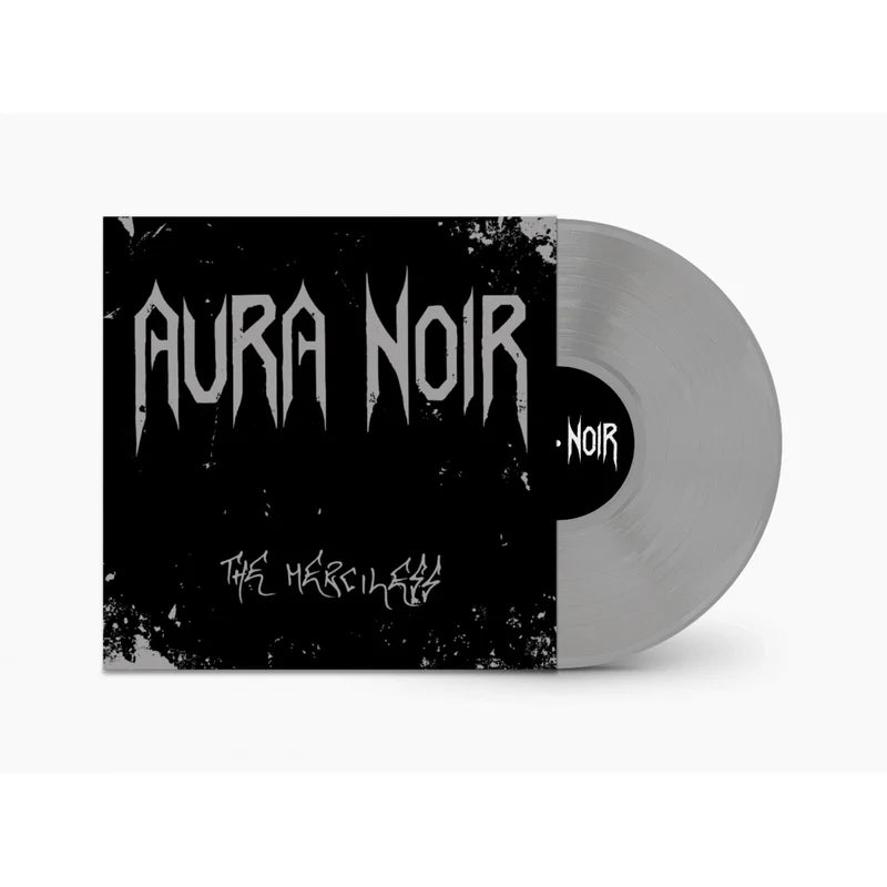 Aura Noir – The Merciless Vinyle, LP, Album, Édition limitée, Réédition, Silver