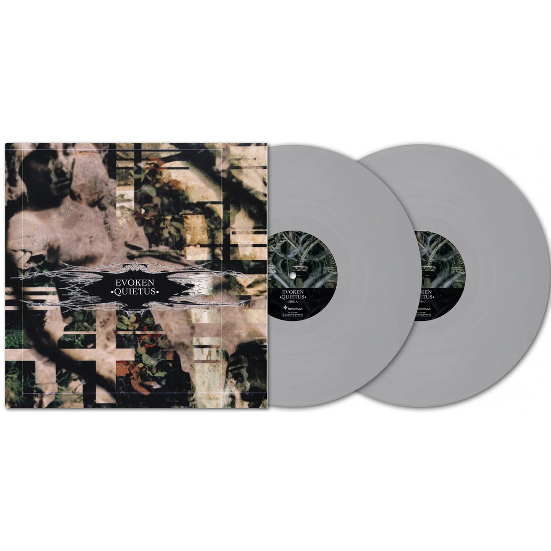 Evoken - Quietus 2 x Vinyle, LP, Album, Réédition, Édition Limité, 25e anniversaire, grey