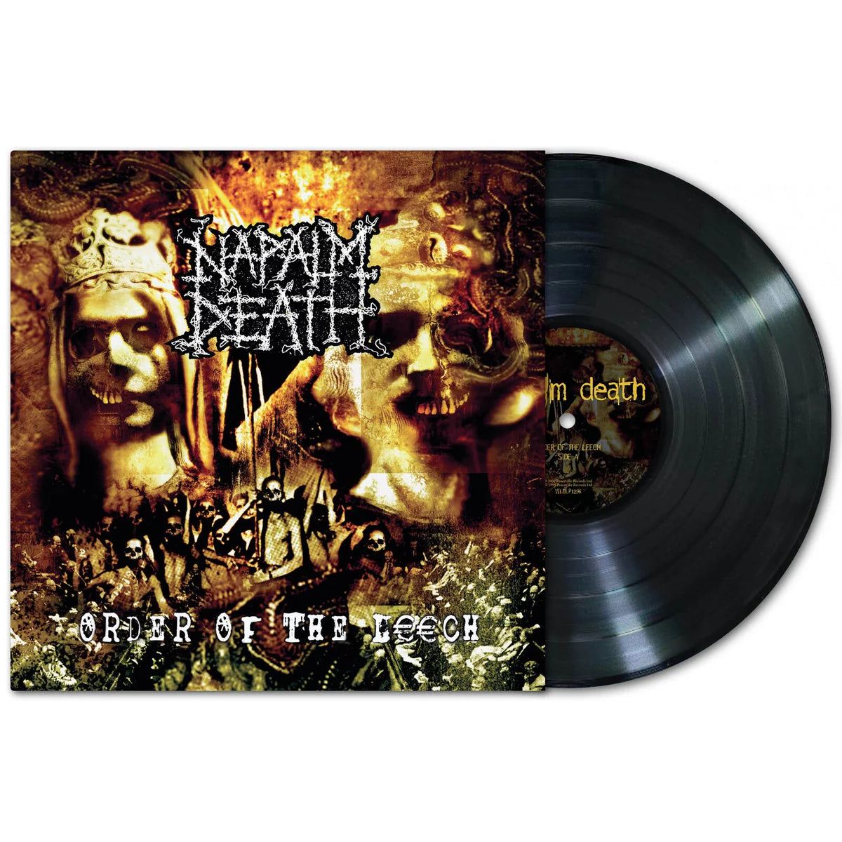 Napalm Death – Order Of The Leech  Vinyle, LP, Album, Réédition