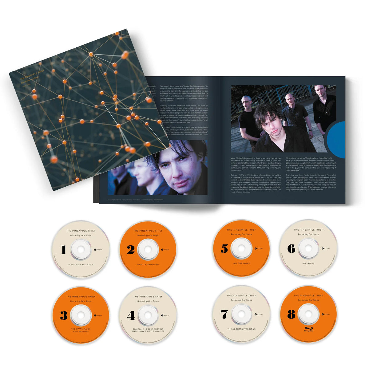 Pineapple Thief - Retracing Our Steps 7 x CD + Blu-Ray + Book, Compilation