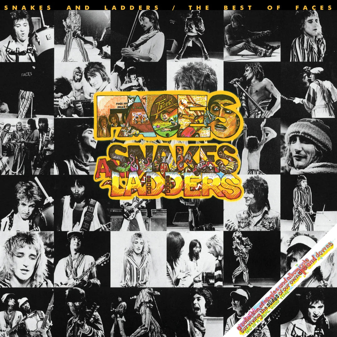 Faces – Snakes And Ladders / The Best Of Faces (Noir)