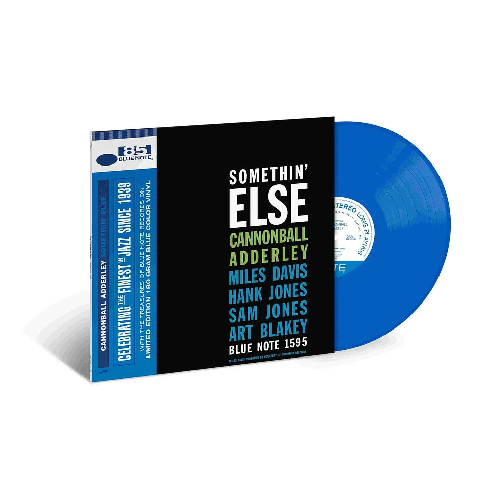 Cannonball Adderley – Somethin' Else  Vinyle, LP, Album, Édition Limitée, Réédition, Bleu