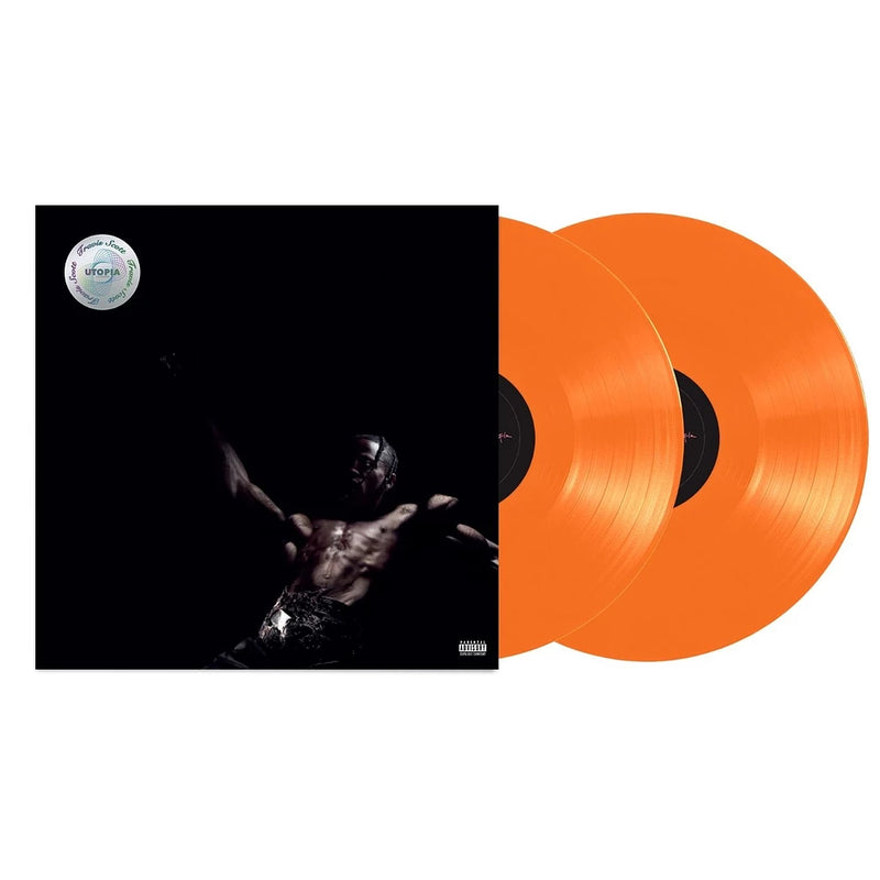Travis Scott - Utopia  2 x Vinyle, LP, Album, Édition Limitée, Translucent Orange